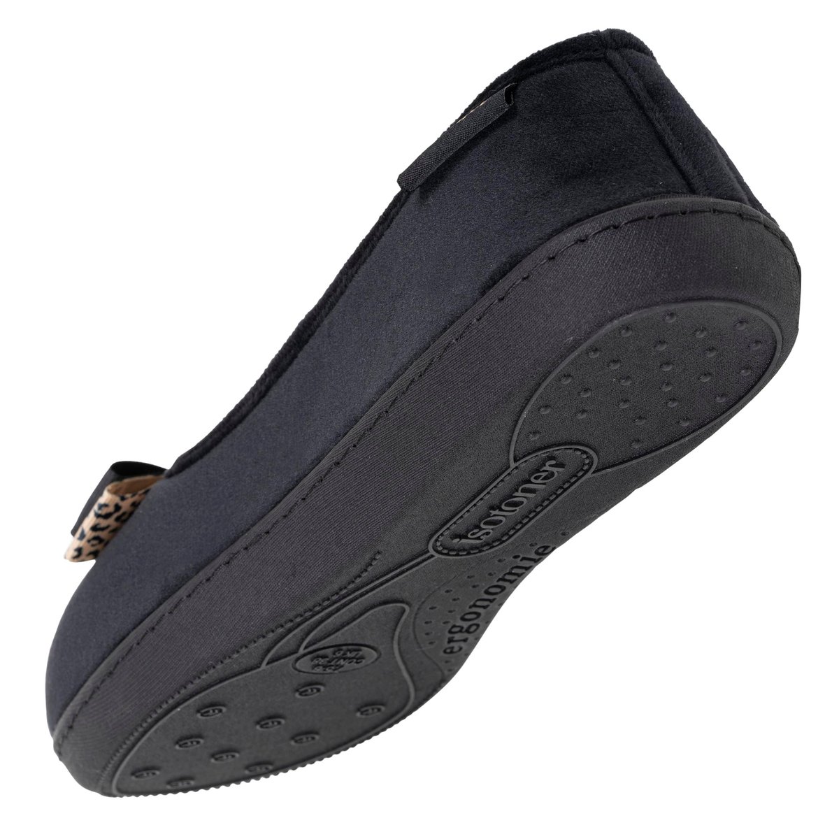 Chaussons Ballerines noir, ISOTONER