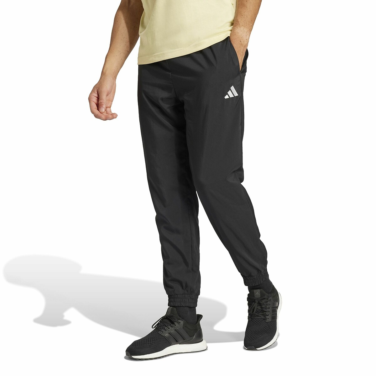 Pantalon Stanford petit logo Essentials noir, ADIDAS SPORTSWEAR