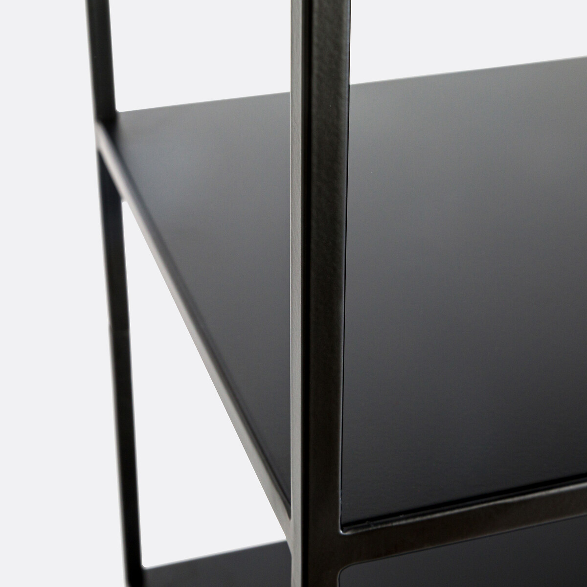 Libreria alta, acciaio, altezza 240 cm, MIVA nero , LA REDOUTE INTERIEURS