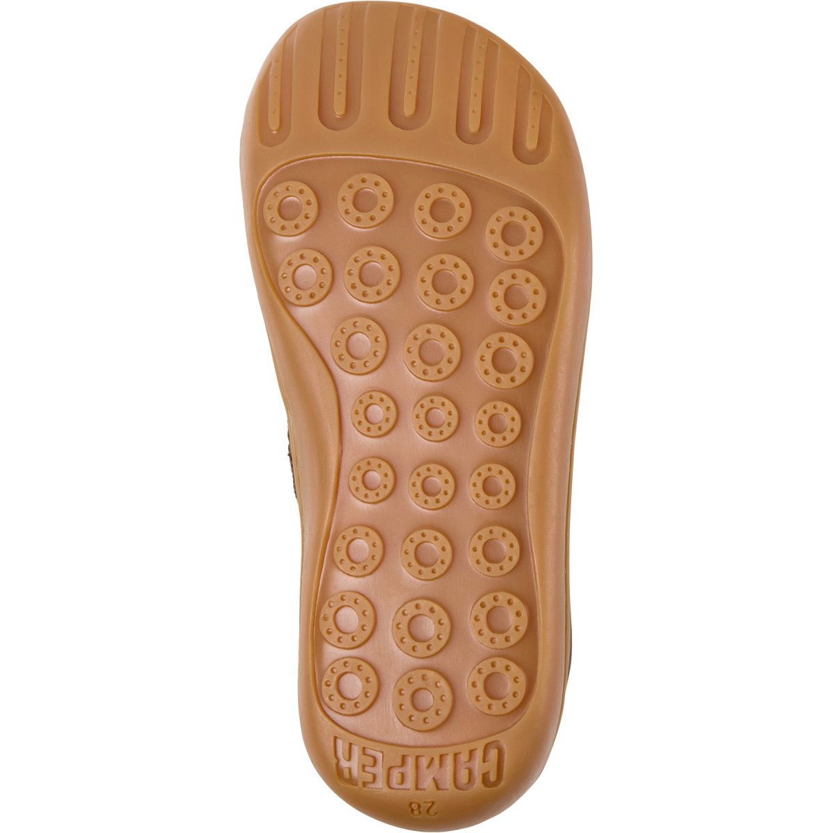 Baskets Peu Cami Twins Smooth Leather brun moyen 007, CAMPER