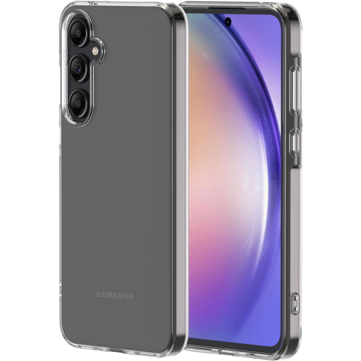 Coque Samsung A55 Souple Made In France couleur unique, ESSENTIEL B