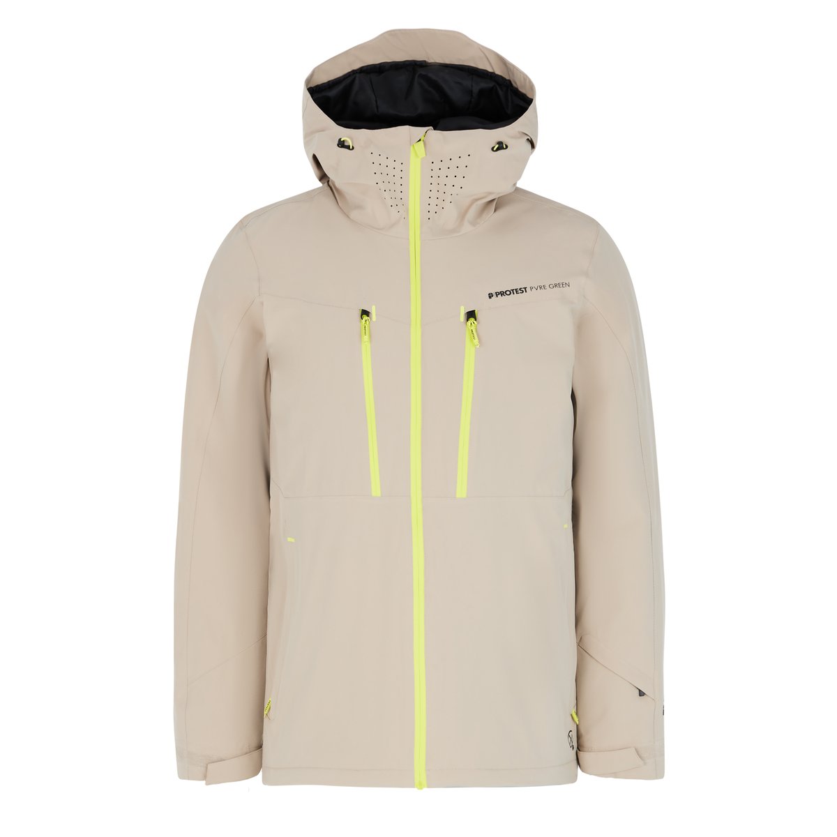 Veste de ski et de snowboard PRTTIMOTHY bamboobeige, PROTEST