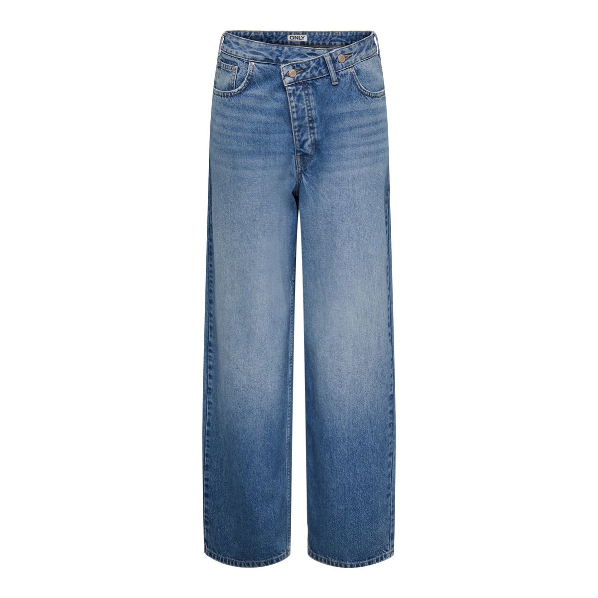Jean À Jambe Large medium blue denim, ONLY