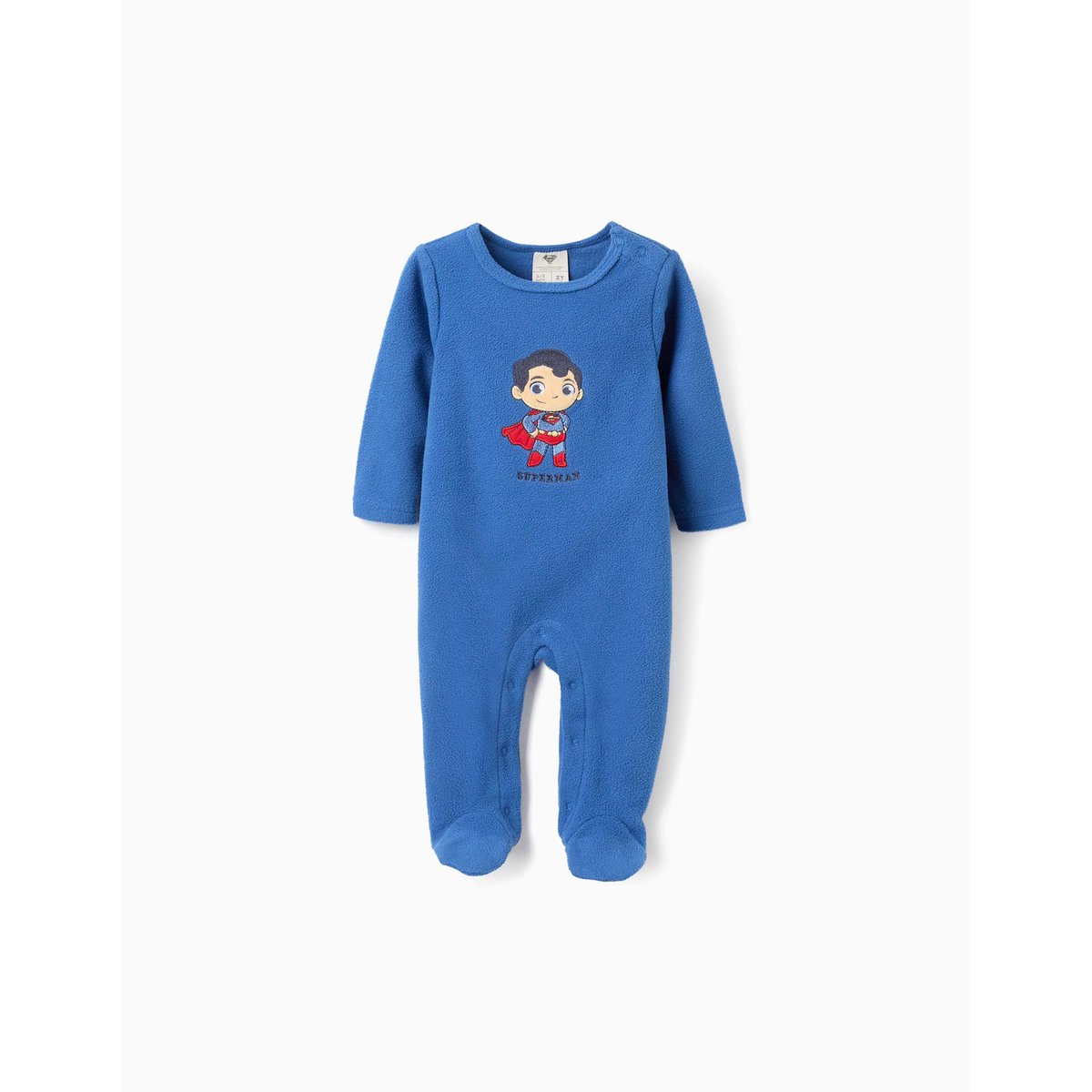Dors-bien en polaire avec broderie Superman bleu, ZIPPY