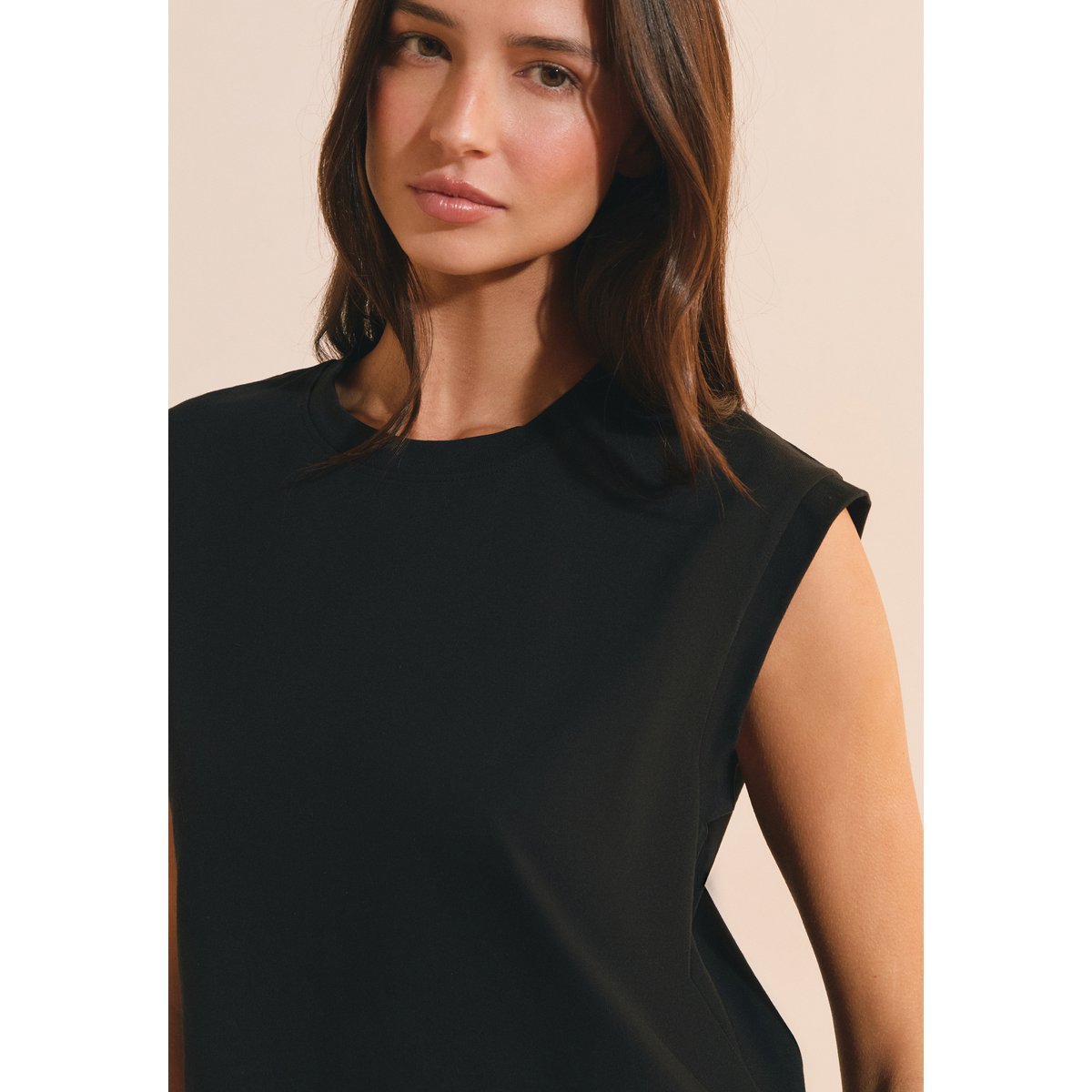 T-shirt sans manches en coton ANTOINE TS noir, ETAM