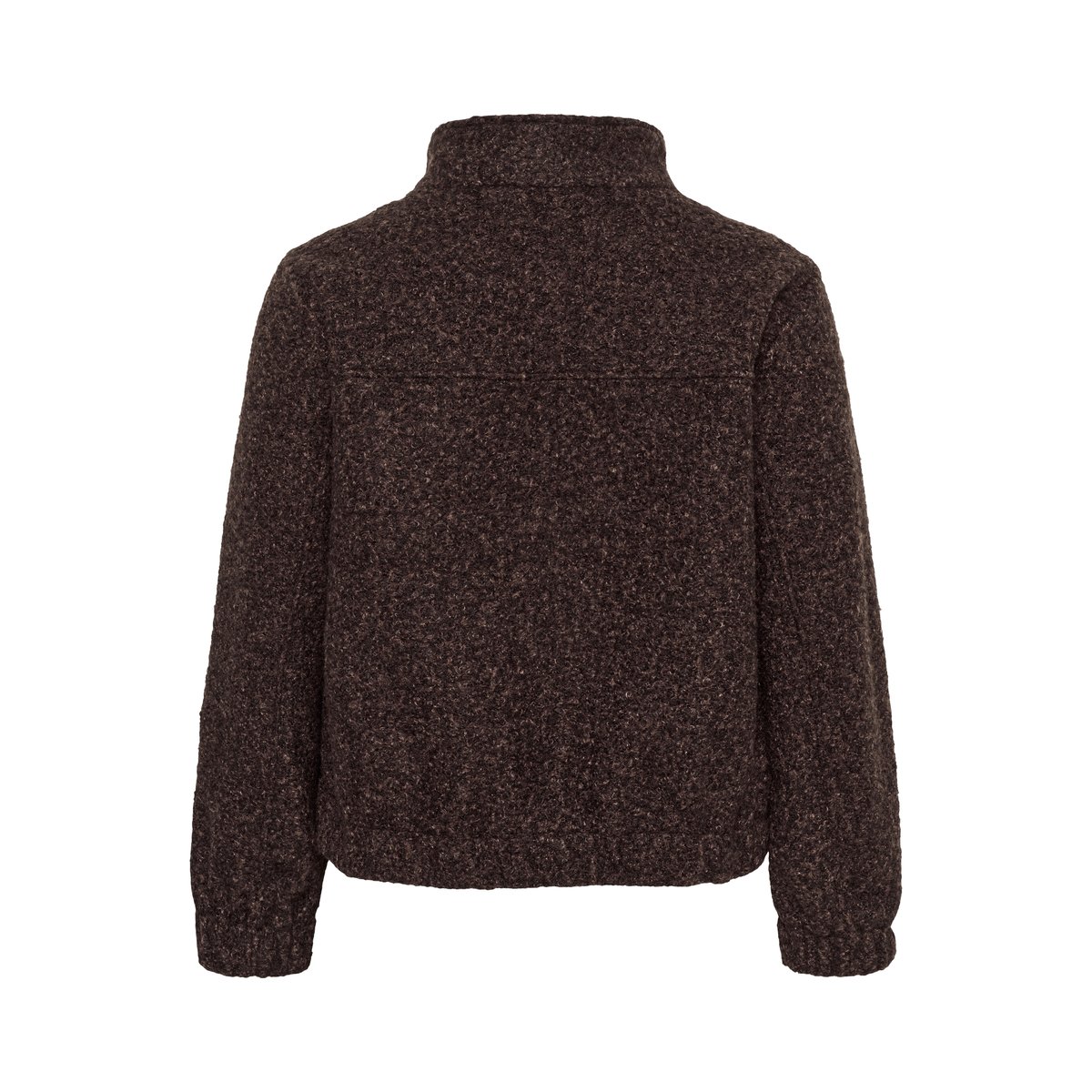 Manteau marron coffee bean melange, KAFFE CURVE