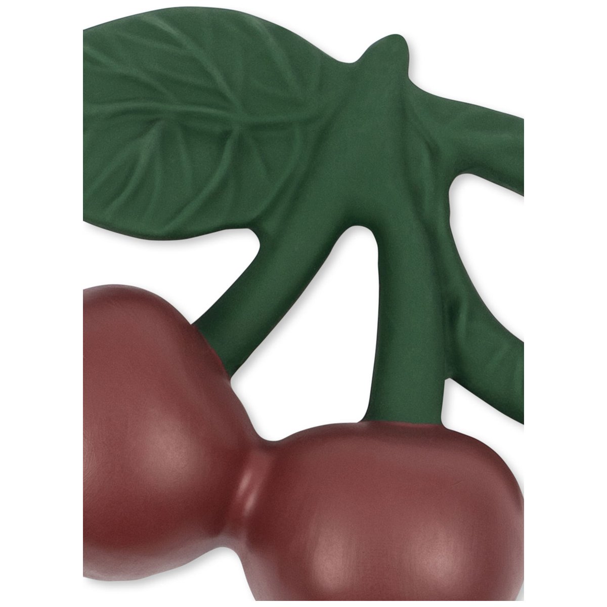 Jouet de dentition rouge, vert, KONGES SLOJD