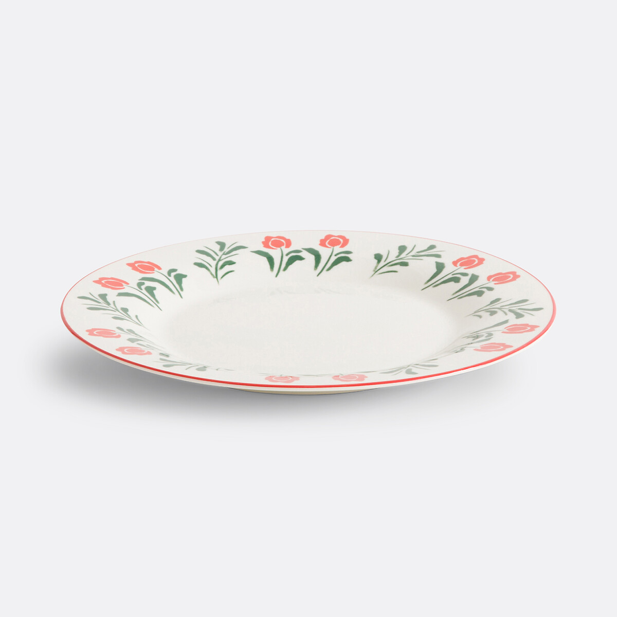 Set of 4 Lysor Porcelain Plates multi-coloured, LA REDOUTE INTERIEURS