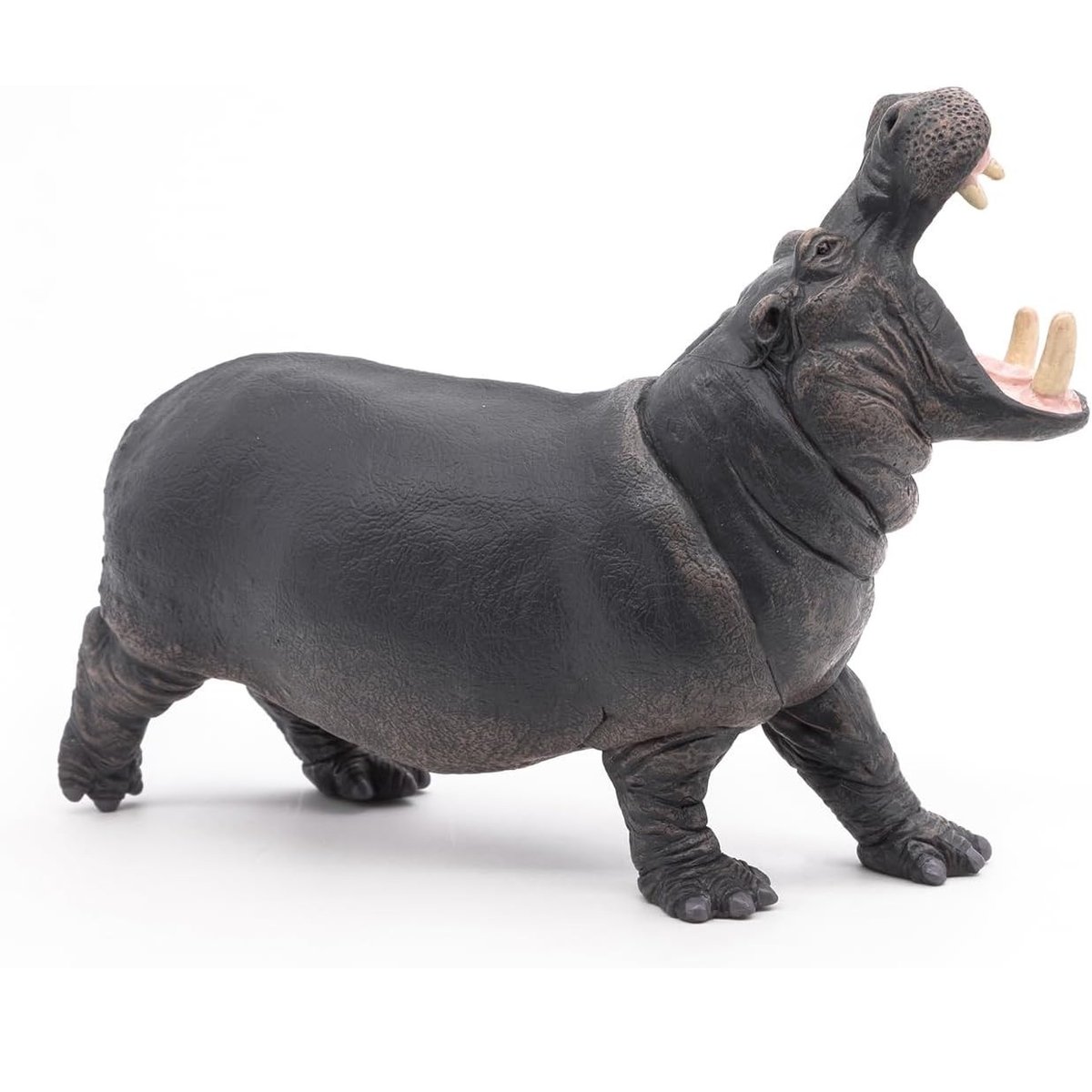 Figurine hippopotame marron, PAPO