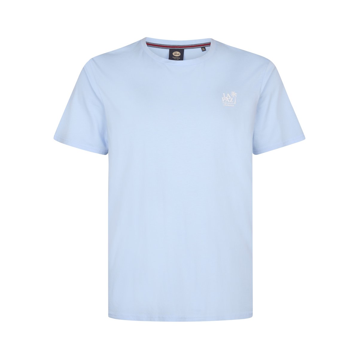 T-shirt en jersey grande taille titanio bleu sky, PETROL INDUSTRIES