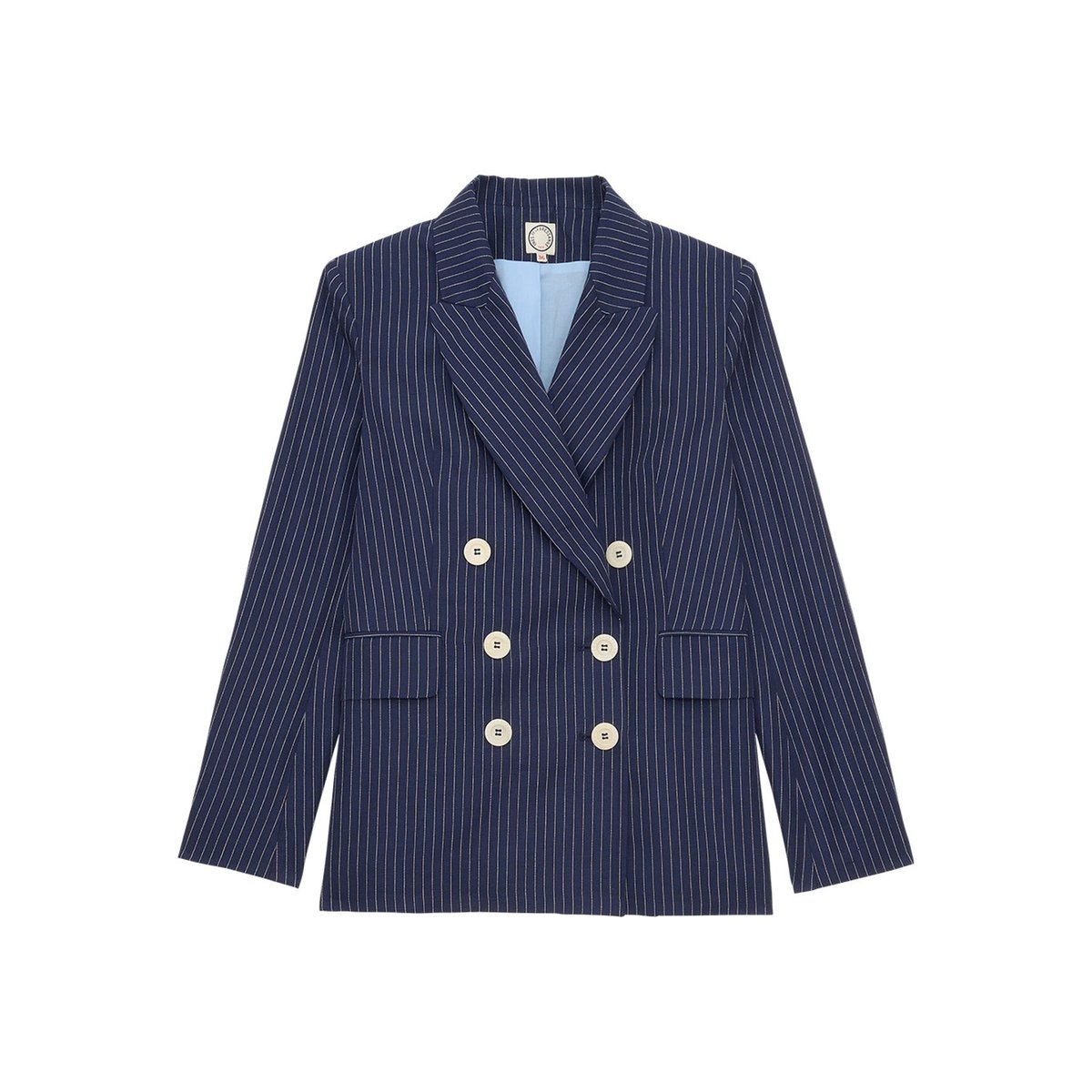 Veste June en lin rayé, INES DE LA FRESSANGE PARIS