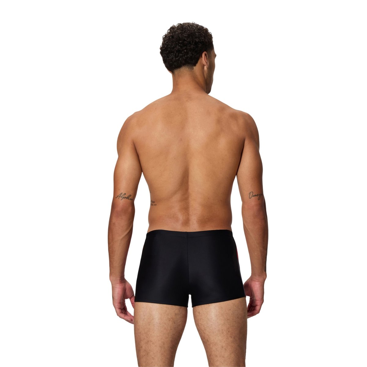 Short de bain motif/style bicolore DIVE noir, SPEEDO