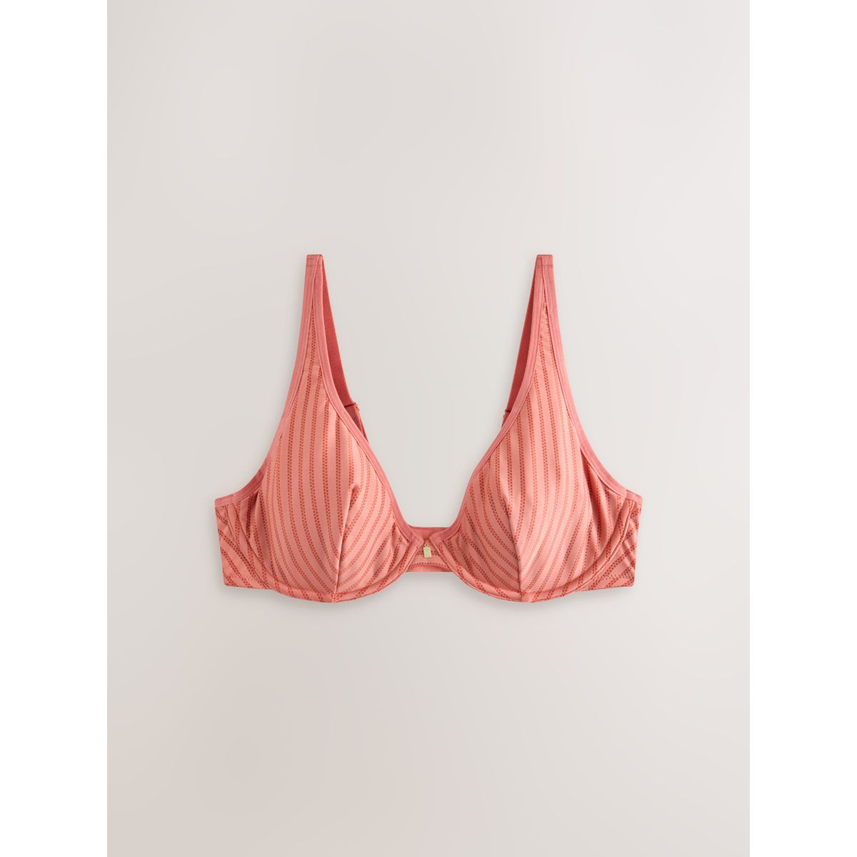 Soutien-gorge rayé, lot de 2 rouille/écru, NEXT