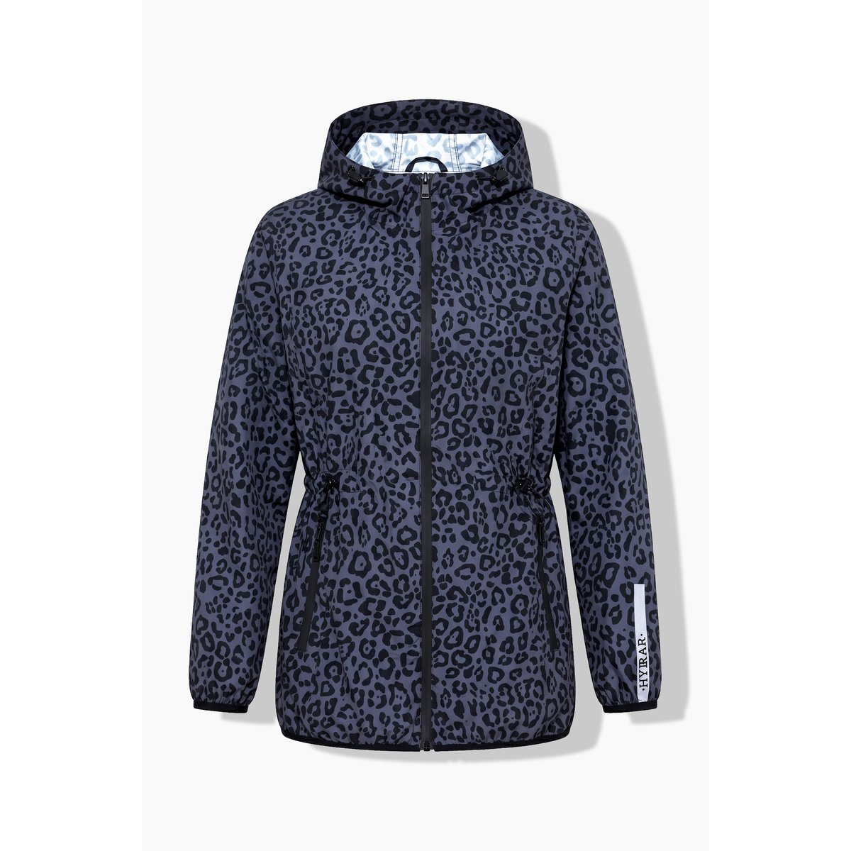 Veste de pluie imperméable, motif léopard noir, ULLA POPKEN