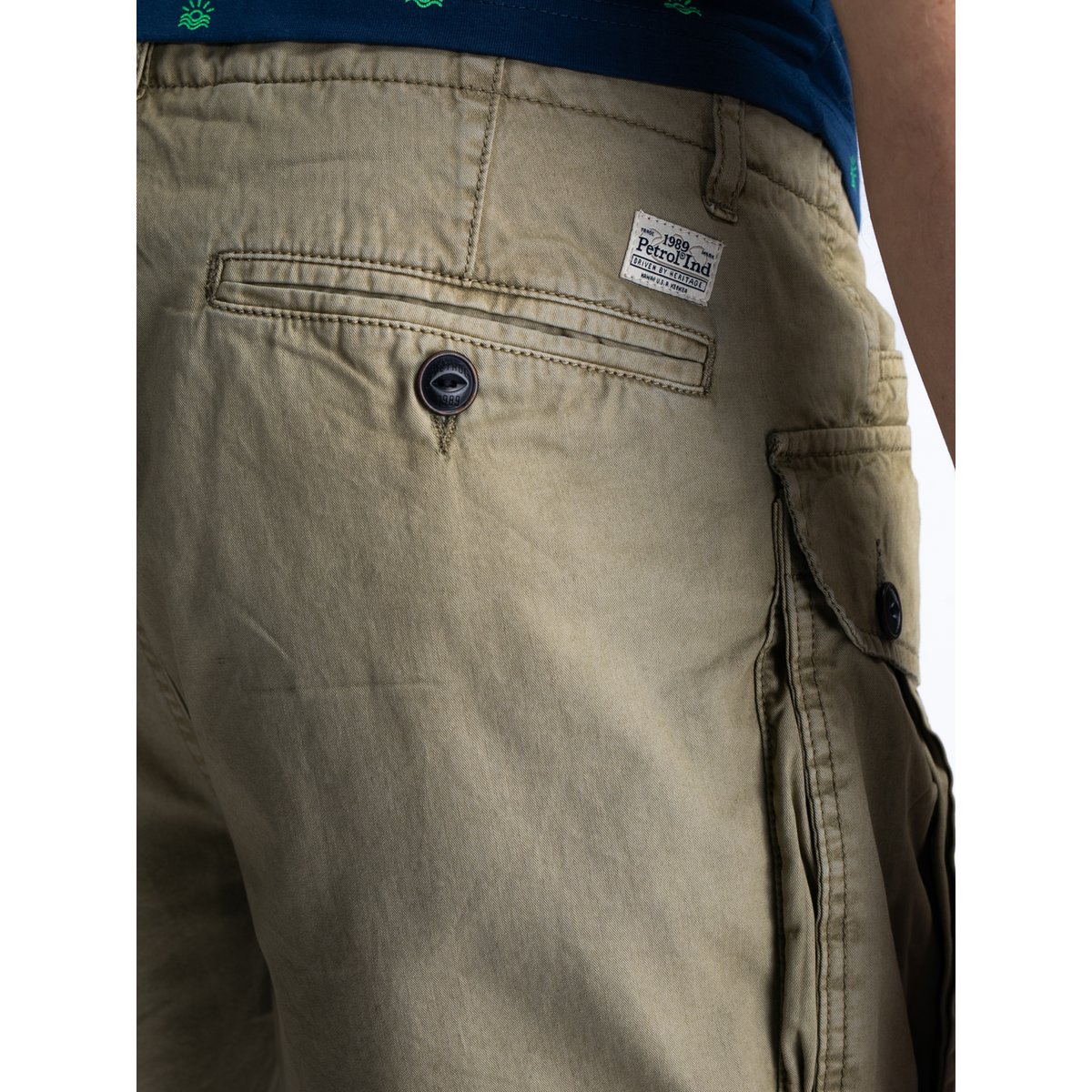 Short cargo siren marron light tan, PETROL INDUSTRIES