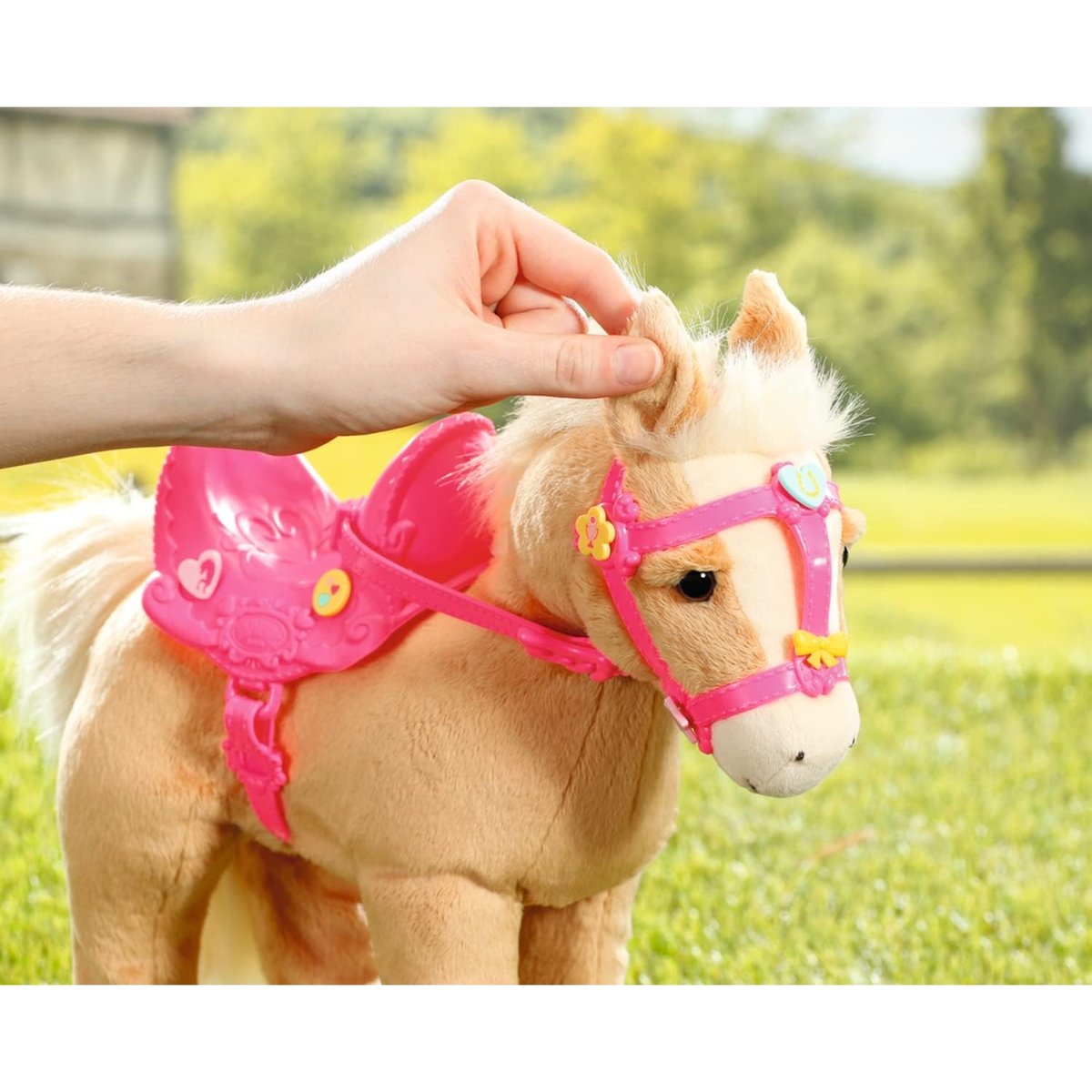 Baby Born My Cute Horse-Cheval en peluche interactive v002235, ZAPF CREATION
