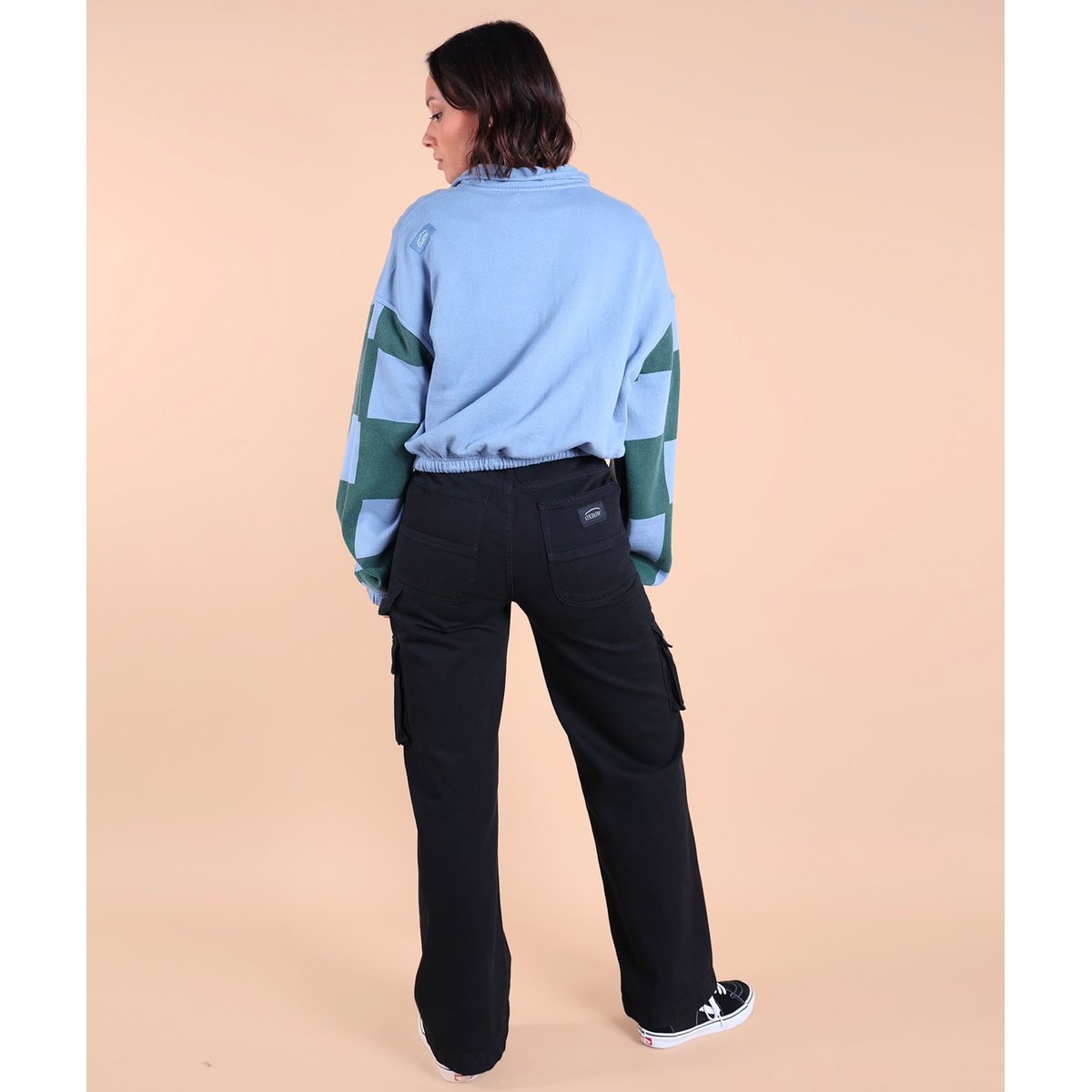 Demi zip manches imprimées SLIDES multicolore, OXBOW