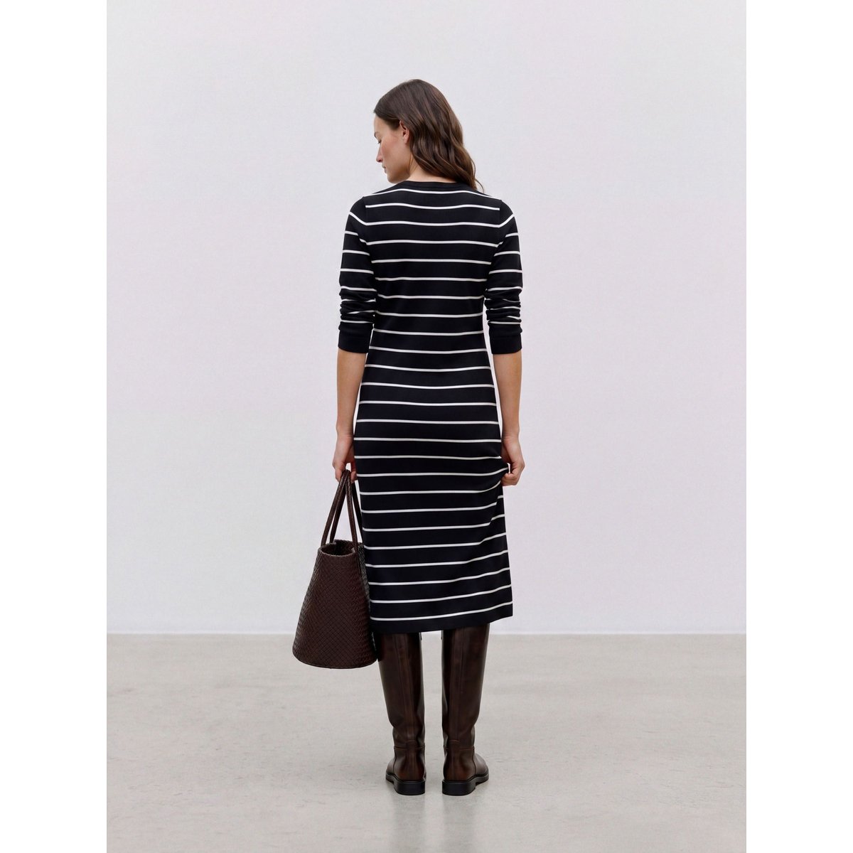 Robe En Maille black 1, MAMA LICIOUS