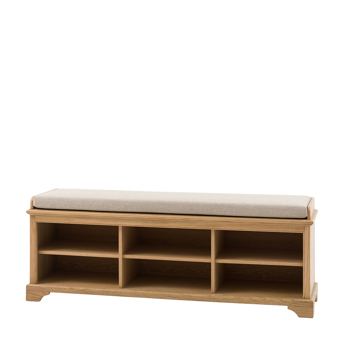 Harriet Oak Hallway Bench light oak wood, SO'HOME