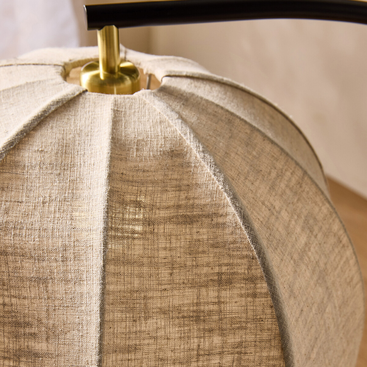 MADE.COM Benny Arching Floor Lamp cream, MADE