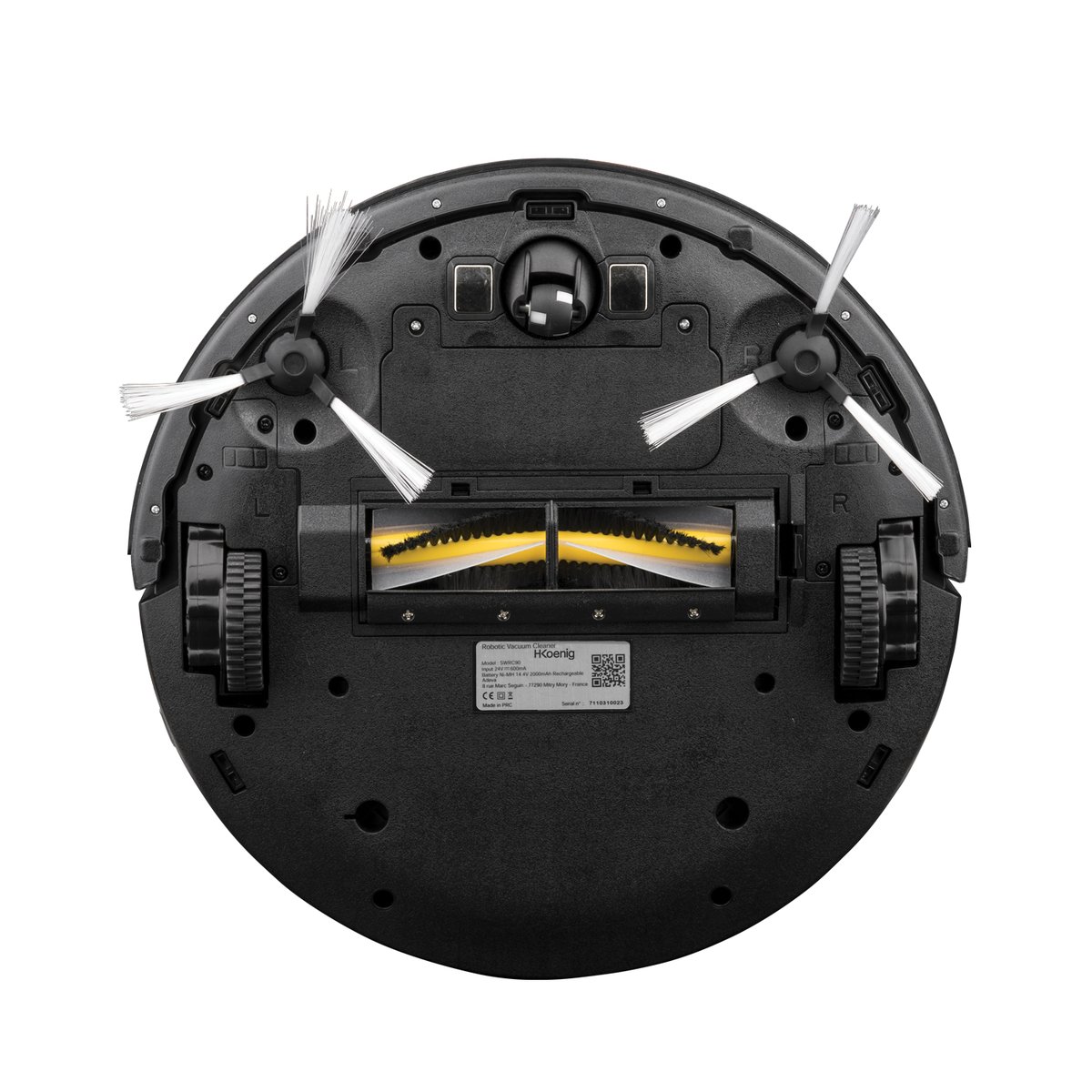 aspirateur robot watermop+ - swrc90 noir, H.KOENIG