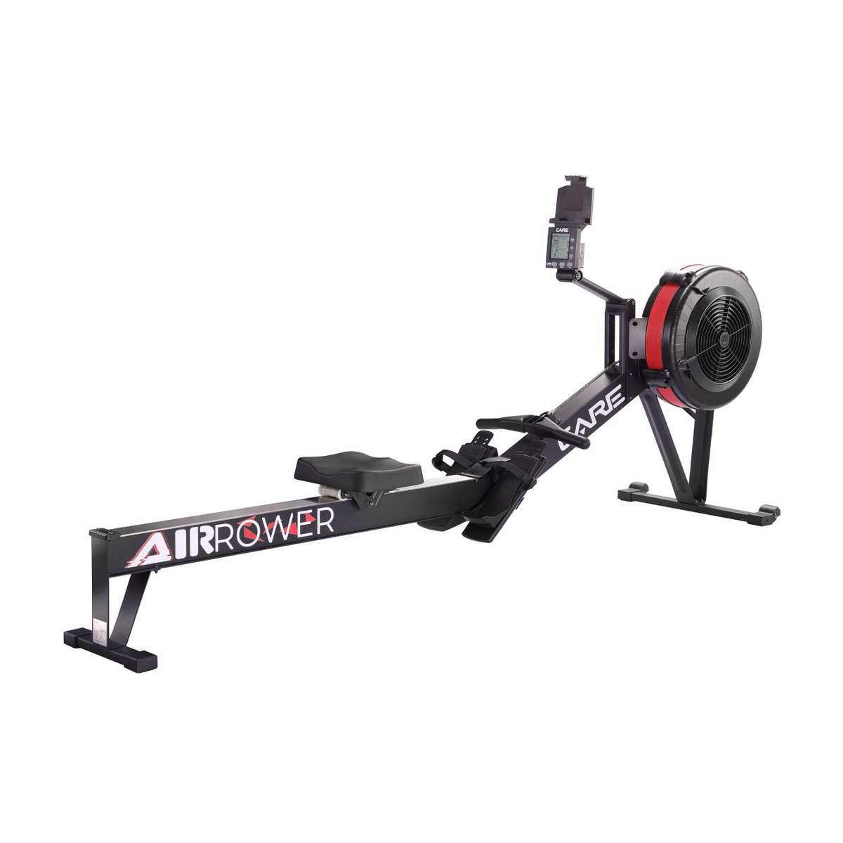 Rameur - CARE - AIR ROWER connecté noir, CARE FITNESS