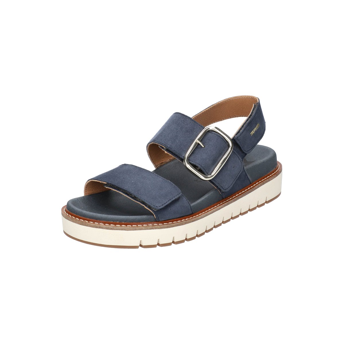 Sandales en cuir BELONA bleu 5142, MEPHISTO