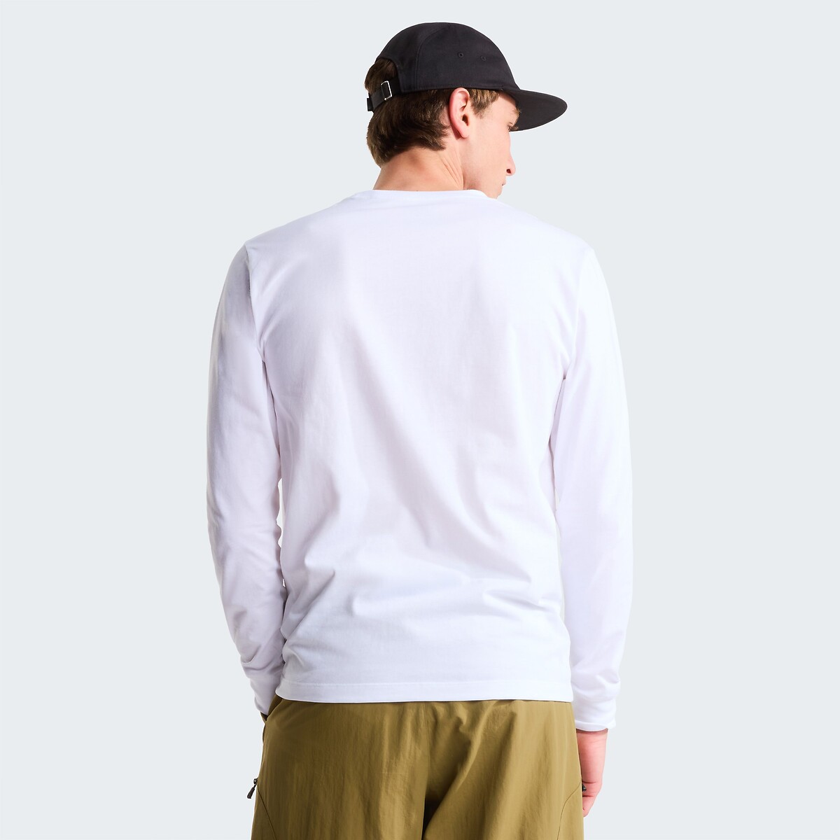 T-shirt manches longues, Simple Dome blanc, THE NORTH FACE