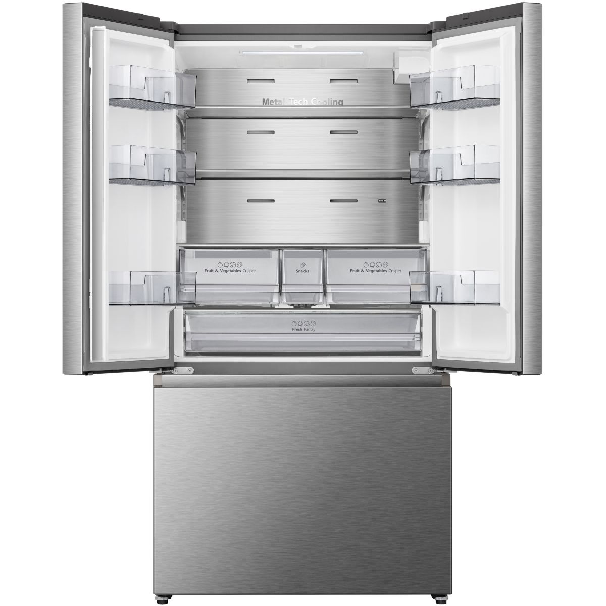 Réfrigérateur multi portes RF815N4SESE couleur unique, HISENSE