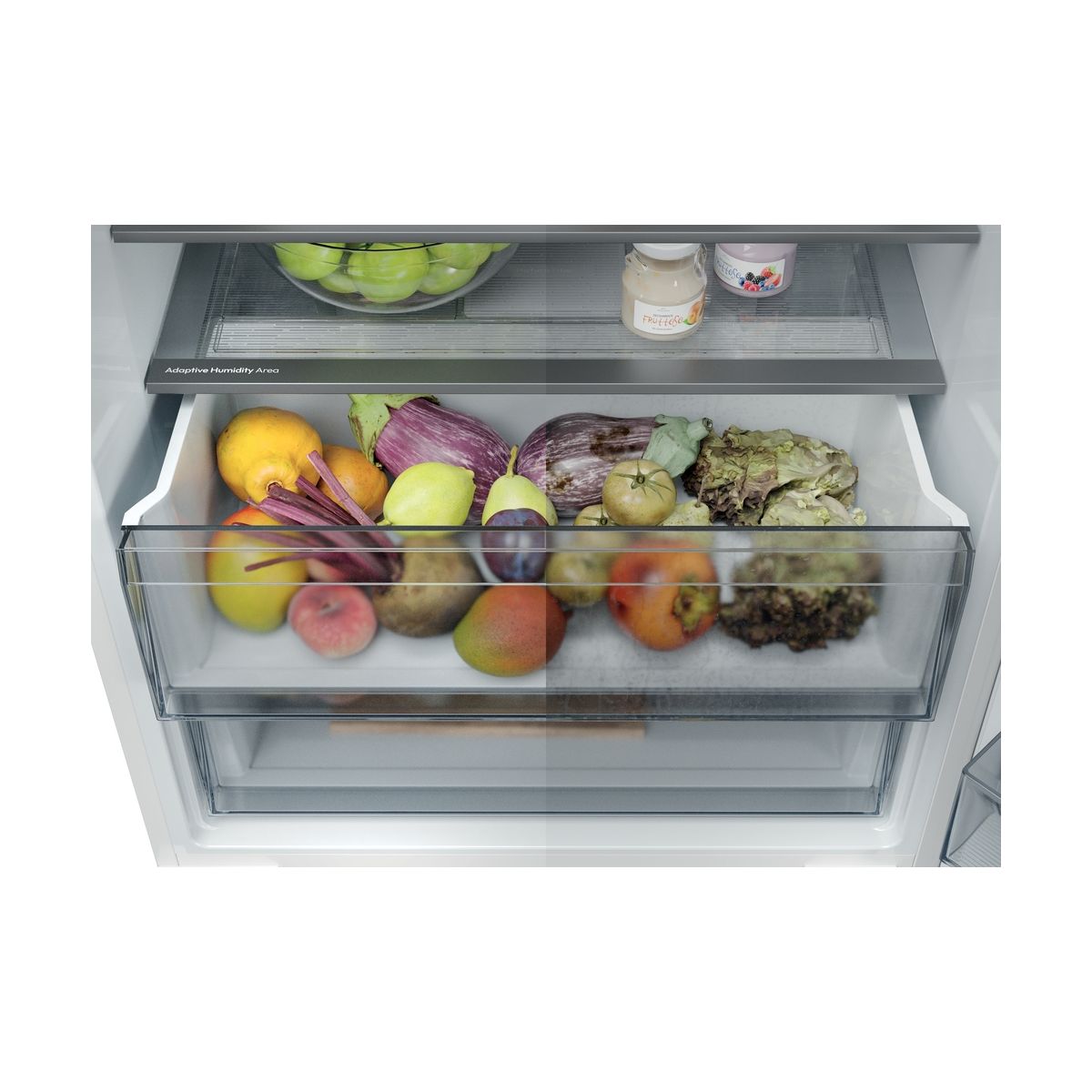 Réfrigérateur combiné encastrable RNBQT3518E couleur unique, ROSIERES