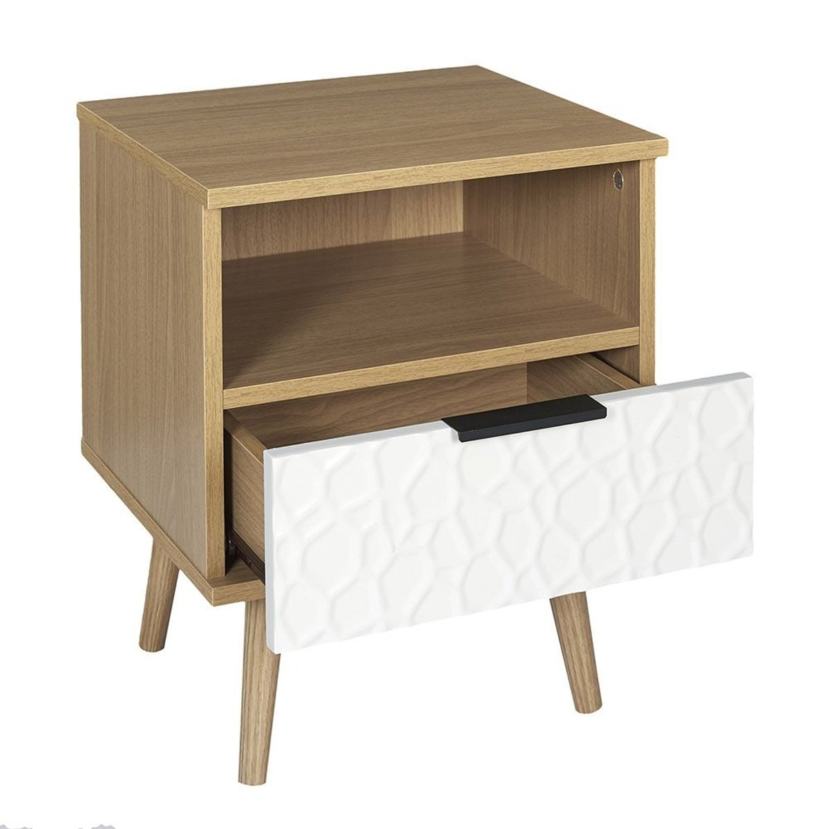 Table de chevet Sven beige, DECORATIE