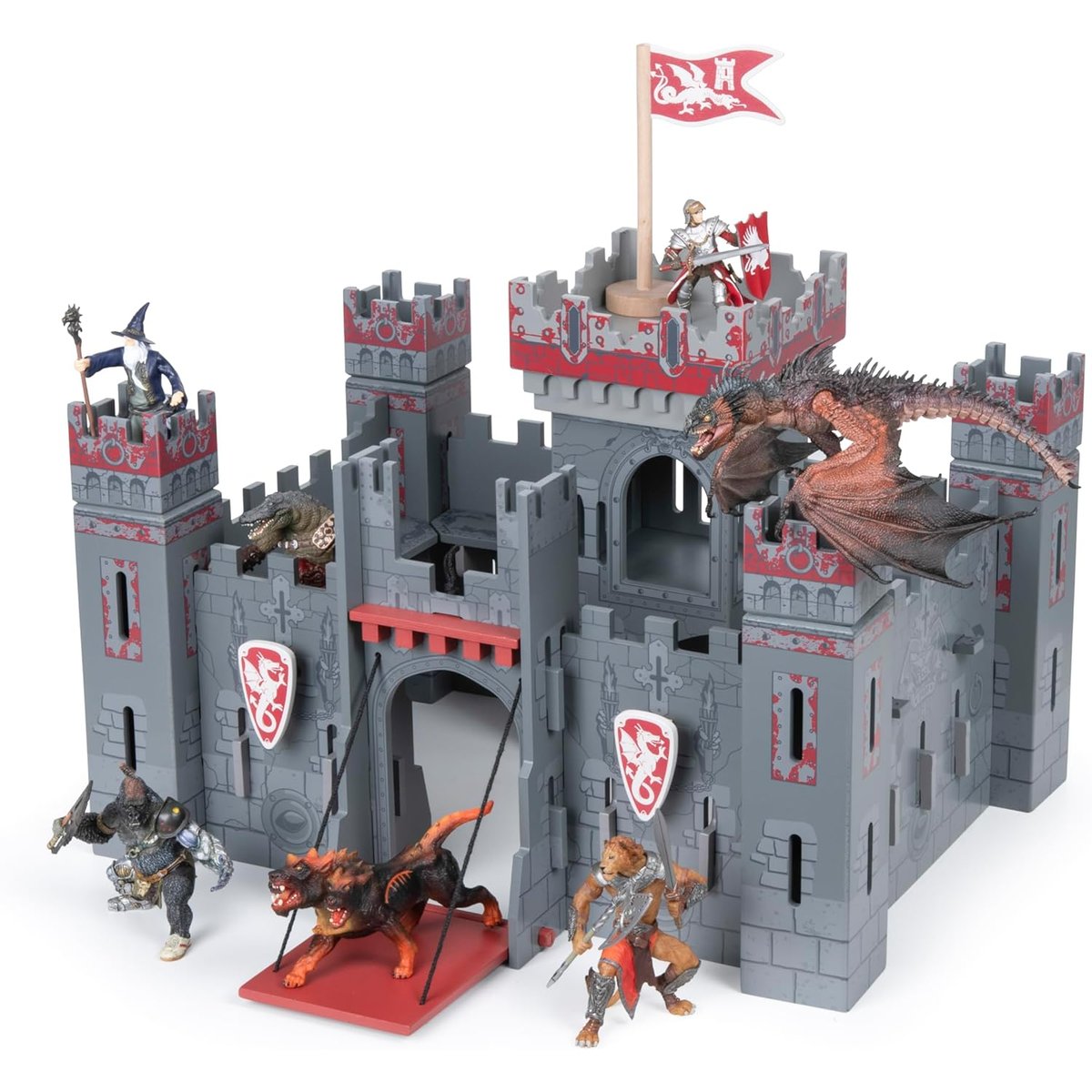 Le chateau fantastique gris, PAPO