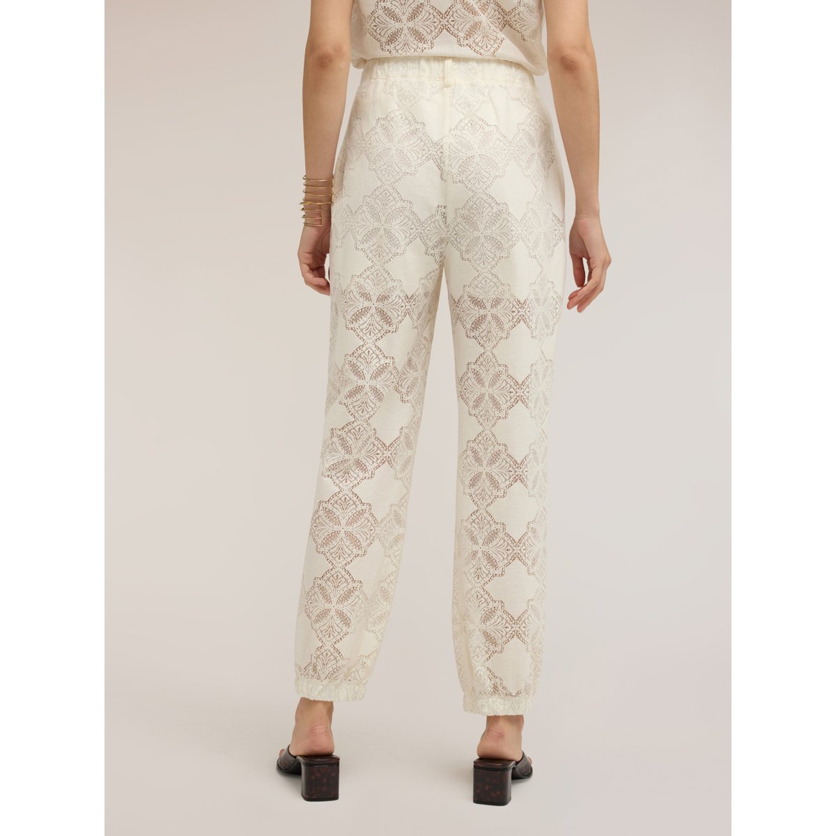 Pantalon de jogging blanc, MOTIVI