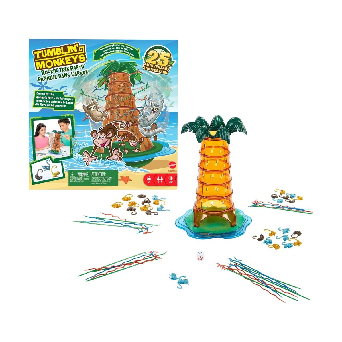 SOS Ouistiti Panique dans l'arbre rouge, MATTEL