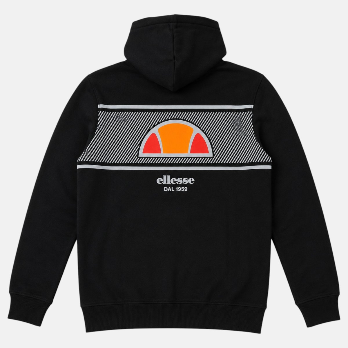 Veste zippée à capuche, manches longues STREETWEAR noir, ELLESSE