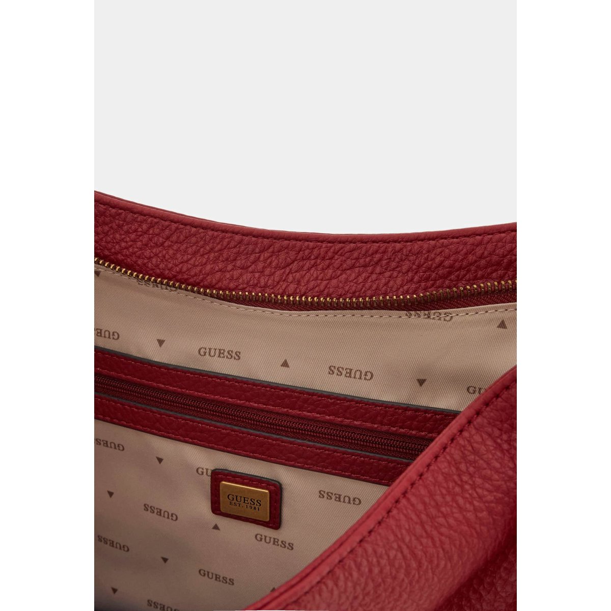 Sac À Épaule Moyen Camden rouge, GUESS