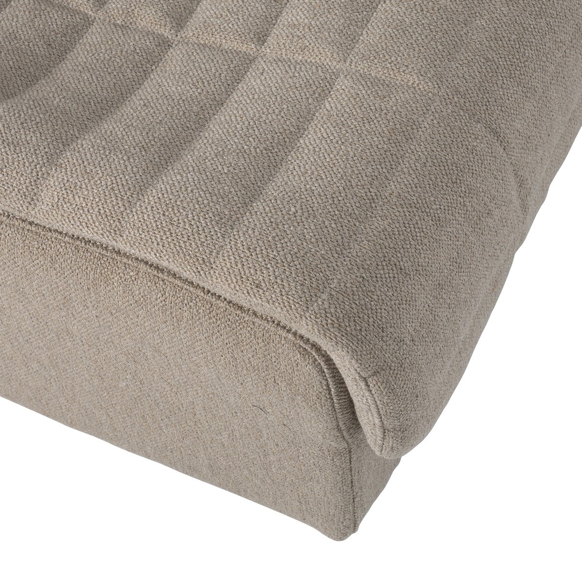 Canapé lin élement siège L76 cm- ABBEY beige lin, SIGNATURE