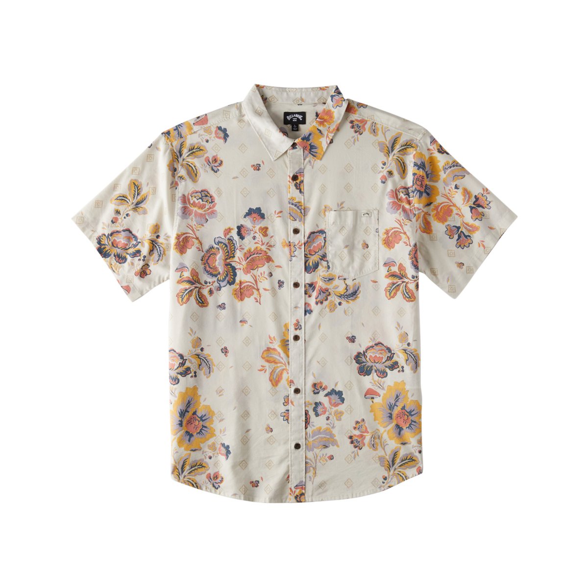 Chemise manches courtes SUNDAYS marron taupe, BILLABONG