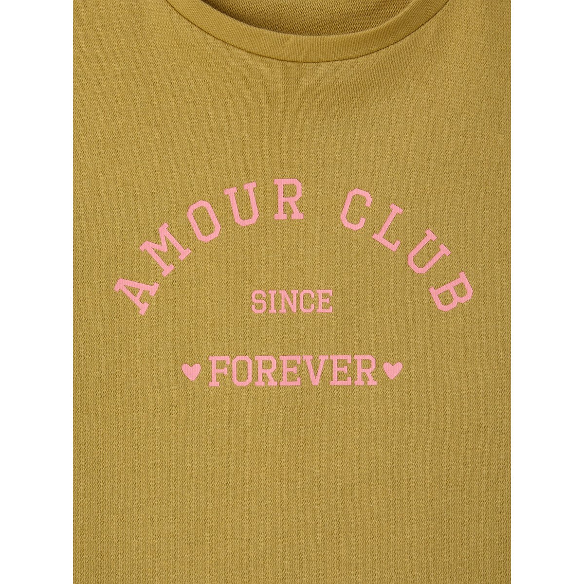 T-shirt coton bio olive, ENVIE DE FRAISE