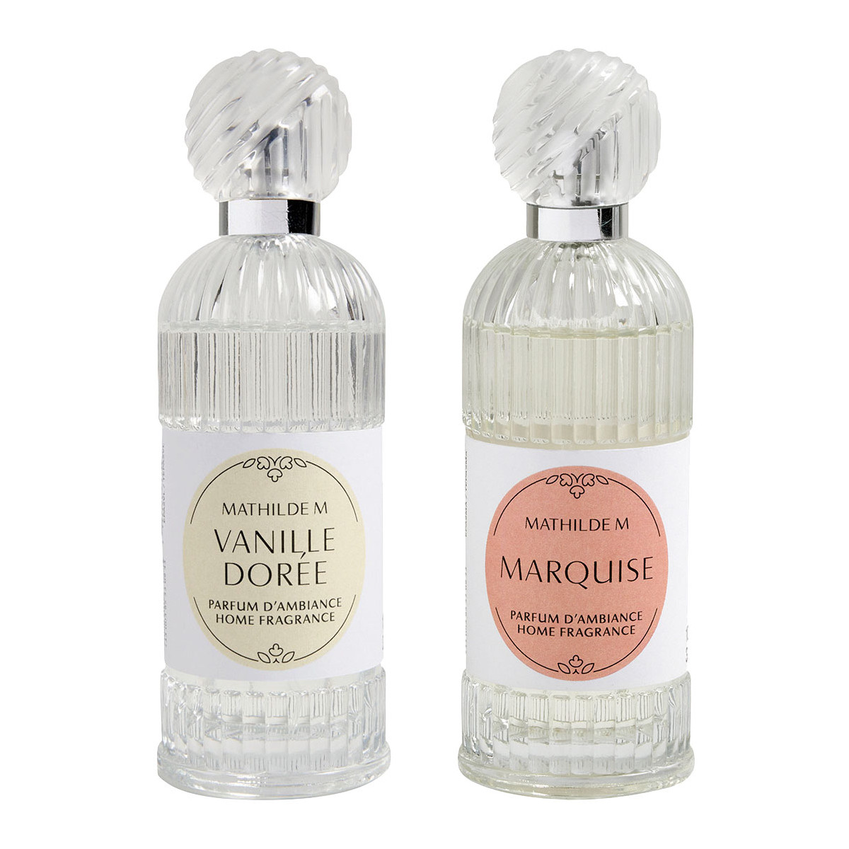 Coffret de parfums Marquise Vanille Dorée jaune, MATHILDE M