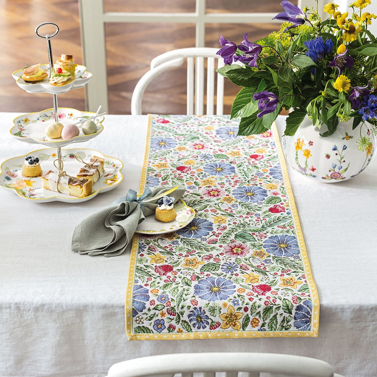 Chemin Table Spring Awakening L SPRING AWAKENING jaune, VILLEROY & BOCH