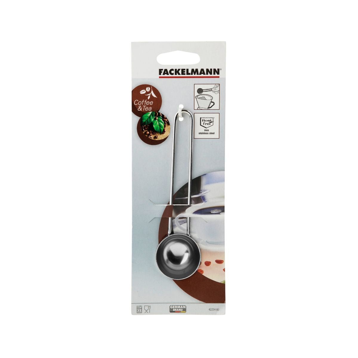 Ensemble de 2 Cuillères doseuse à café inox 8gr PETIT DÉJEUNER inox, FACKELMANN