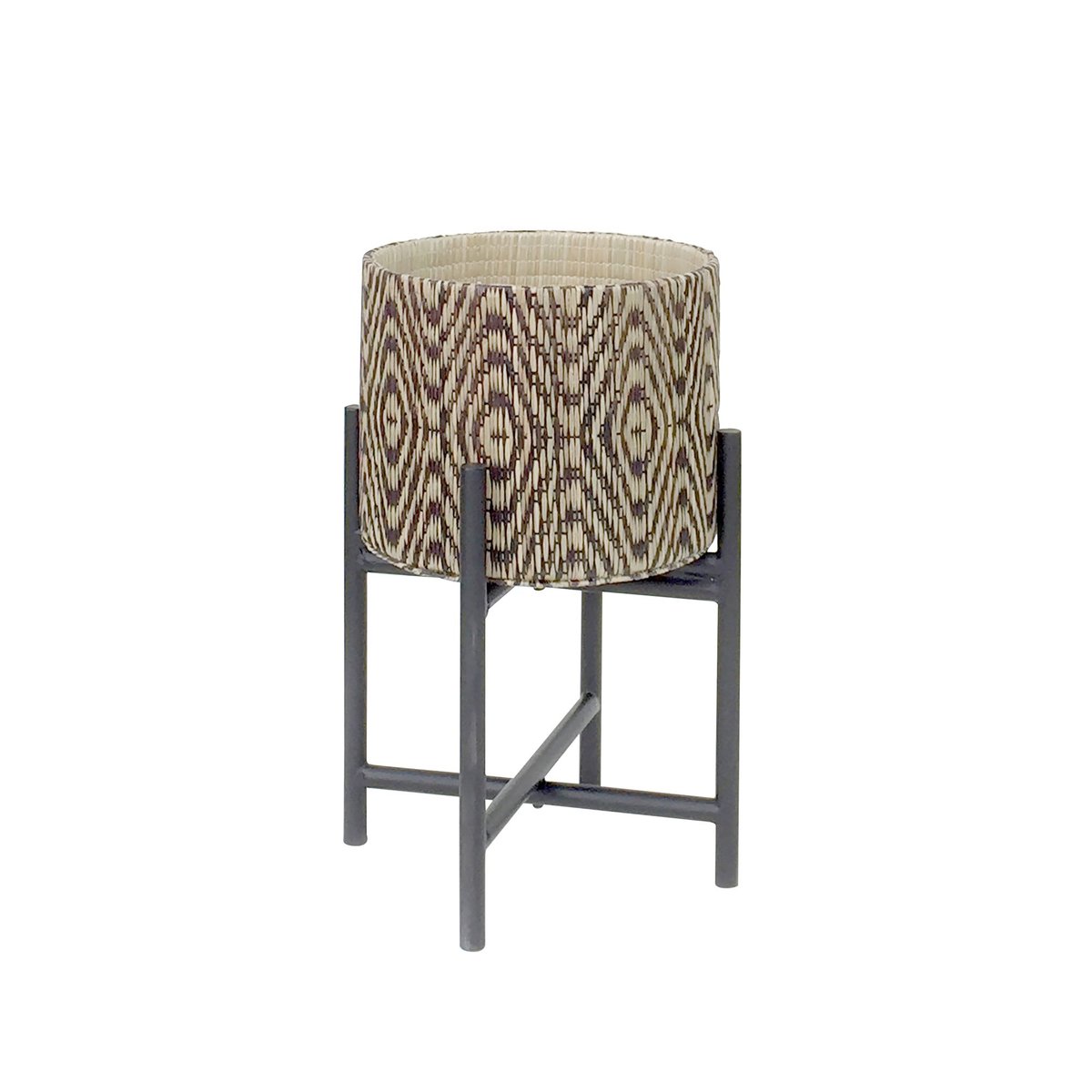 Cache pot sur pieds, YORI marron, NOW'S HOME