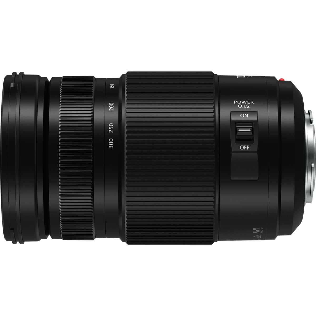 Objectif pour Hybride 100-300mm f/4.0-5.6 II OIS Lumix G Vario noir, PANASONIC