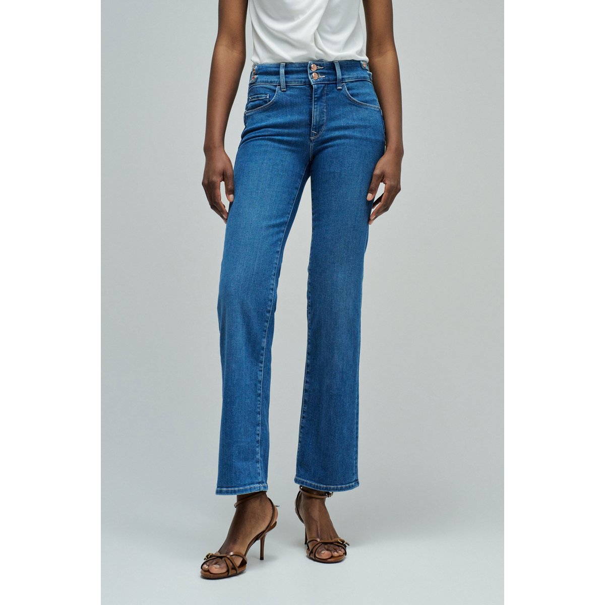 JEAN SECRET PUSH IN STRAIGHT bleu, SALSA JEANS