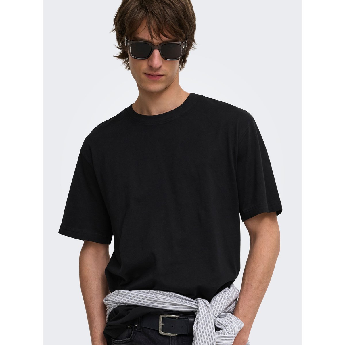 T-Shirt noire - black, ONLY & SONS