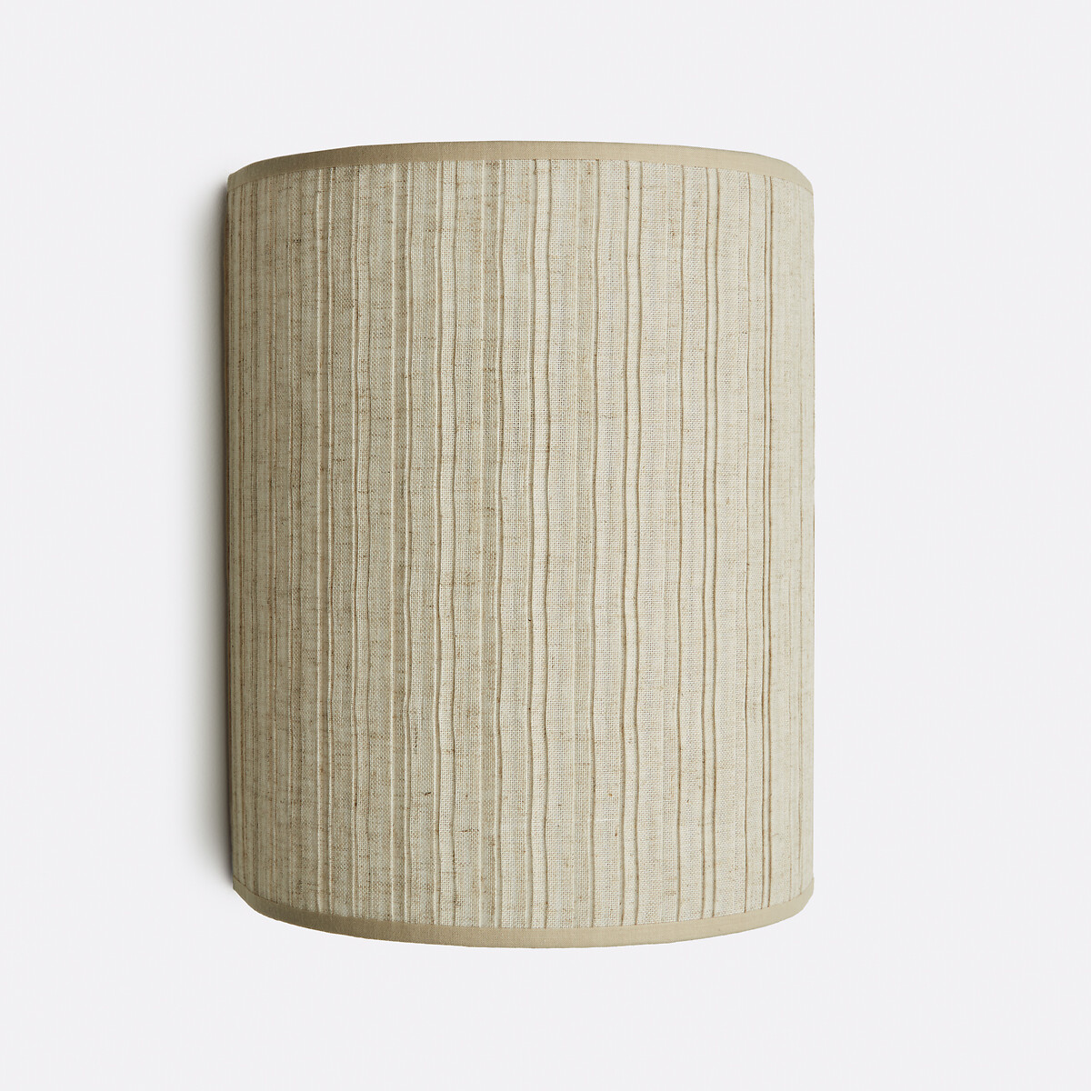 Applique en lin plissé H25 cm, Jakoma naturel, LA REDOUTE INTERIEURS