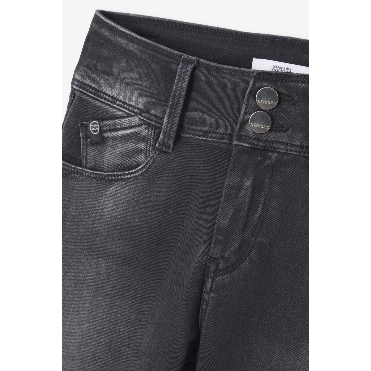 Jeans push-up slim ULTRA PULP, longueur 34 black, LE TEMPS DES CERISES