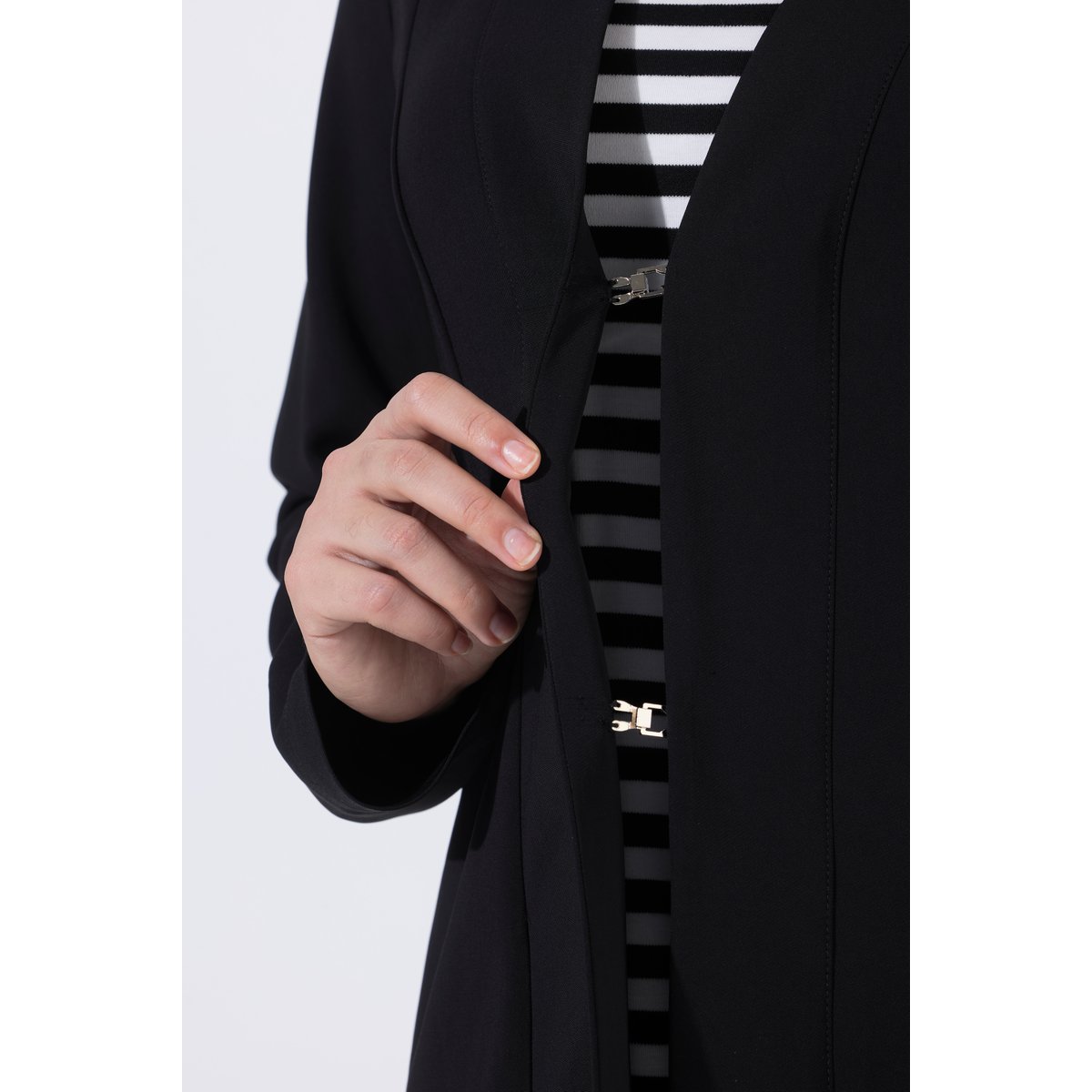 Veste col châle noir, ULLA POPKEN