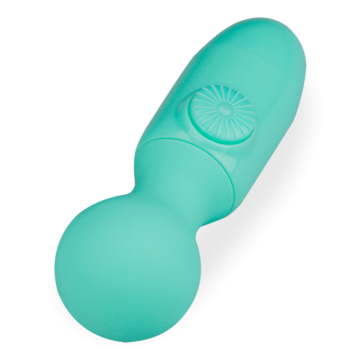 Mini vibromasseur wand Sexy Wave turquoise, LOVE AND VIBES